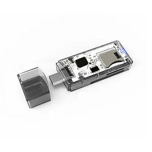 Universal 2 in 1 Multi Function OTG Micro Adapter USB Type C TF SD Flash Disk Card Reader thumbnail-1