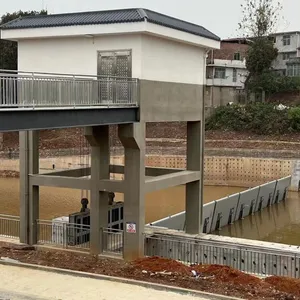 Strong Load-Bearing Hydraulic Elevator Dam Concrete / Steel Dam for River Regulation thumbnail-1