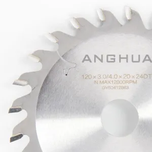 TCT Saw Blade 120mm Customized Carbide Tipped Industrial Wood Cutting Hot Sale OEM thumbnail-3