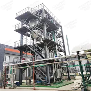 Triple Effect Rising Film Evaporator for Continuous Sugar Syrup Concentration thumbnail-4