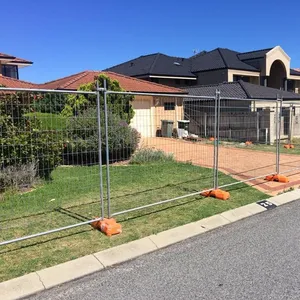 Galvanized Steel Australia Temporary Fence With 1.8m Height and 2.4m Panels thumbnail-3