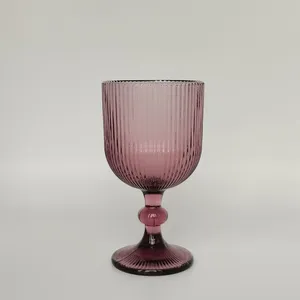 Machine Made Ribbed Glassware thumbnail-3