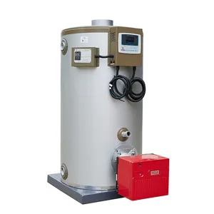 High-Efficiency Vertical Light Oil Hot Water Boiler 0.7MW thumbnail-3