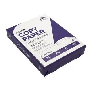 Wholesale Multipurpose 100% Wood Pulp A4 Copy Paper for Student Use 80 Grams thumbnail-1