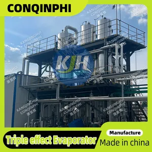 SS316L Multi-effect Evaporation Crystallization Equipment With PLC Automatic Control, 500-5000 L/h Capacity for Industrial Use thumbnail-5