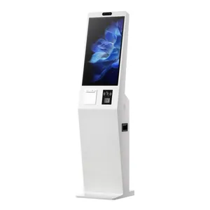 Aonpos APK12 21.5 Inch Touch Creen Kiosk High Speed Payment Kiosk Retail Shop Self-service Kiosk Built-in Printer Interactive Ordering Kiosk thumbnail-4