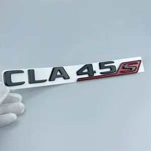 Auto Car Decal Decor Badge CLA35 CLA200 CLA260 CLA45 Benz Black Letter Emblem thumbnail-2
