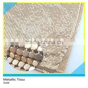Square Black Aluminum Metallic Tissu Mesh Sew on Techincs Flatback Metal Mesh thumbnail-3
