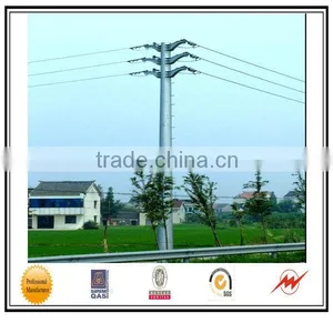 Polygonaly and Round Electrical Power Transmission Pole thumbnail-1
