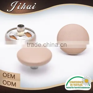 With Logo Paint Brass Spring Clip Two Parts Metal Wholesale Snap Buttons thumbnail-2