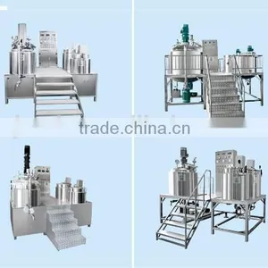 Top Factory Stainless Steel Vacuum Emulsifying Mixer Cosmetic Mixer thumbnail-2