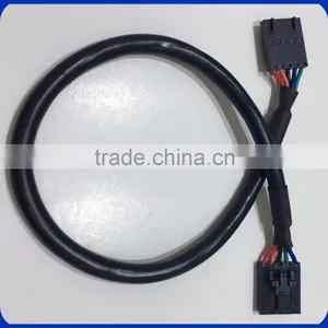 2.54Pittch UL 94v-0 From 1-9 Pin Black Color Connector For Wire Harness thumbnail-3