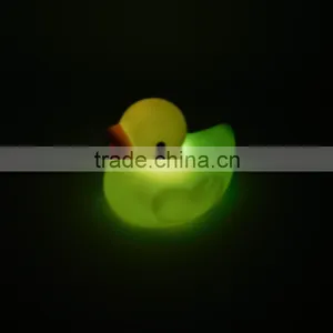 Vinyl Toy Manufacture Led Flashing Toy for Kids Flashing Vinyl Duck Toys thumbnail-1