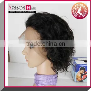 2014 New Product 100 Human Hair Lace Front Wigs thumbnail-1
