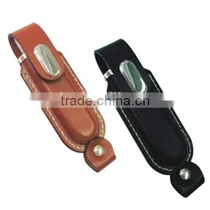 For 2015 Christmas Hottest Gift Leather Usb Flash Stick With All Kind of Capacity thumbnail-2