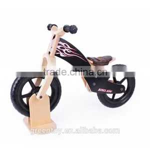 Wooden Balance Bike Ride on Car for Kids thumbnail-1