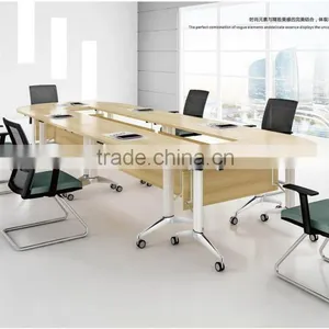 Folding Table for Training Room With Aluminum Frame thumbnail-1