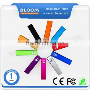 Smartphone Lipstick 2600mah External Power Bank .metal External Power Bank Charger thumbnail-5