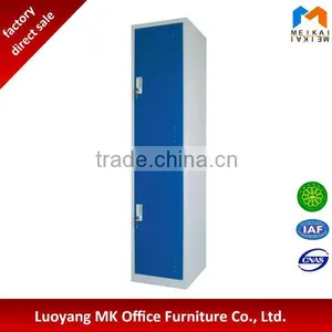 Powder Coated 2 Tier Storage Steel Locker Cabinet thumbnail-1