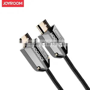 JOYROOM H101 2m 2.0 High-definition Multimedia Interface Round Cable 3D 4K Metal High-definition Multimedia Interface Cable thumbnail-2