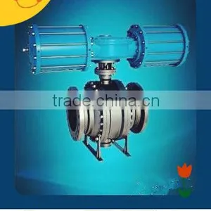 ZTQ647F Pneumatic Fixed Type Ball Valve of JIS Standard thumbnail-1