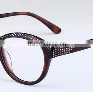 OEM Fashion High Quality Women Acetate Eyewear Optical Frame thumbnail-1