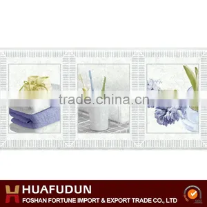 Living Room Decoration White Hexagon Tile thumbnail-1