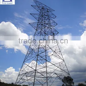 Galvanized Lattice Steel Transmission Towers thumbnail-1