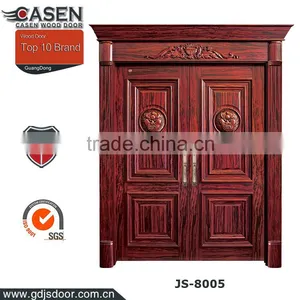 Exotic Design Cherry Solid Wood Pocket Doors thumbnail-4