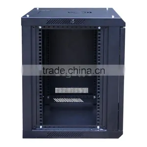 9U Wall Mount Network Server Data Cabinet Enclosure Rack Glass Door Lock thumbnail-5