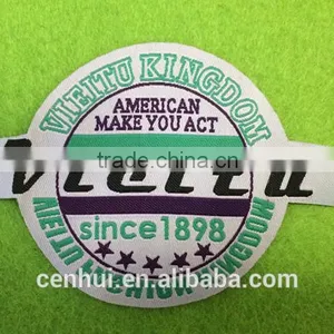 Custom Recyclable, New Fashion ,low Price ,high-density Woven Patches thumbnail-1