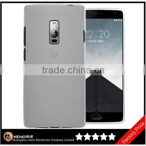 Keno Nature 0.6mm Slim Crystal Grey TPU Soft Case Shell for OnePlus 2 thumbnail-1