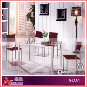 B1228 Modern Home Furniture Indoor Dining Table and Chairs thumbnail-3