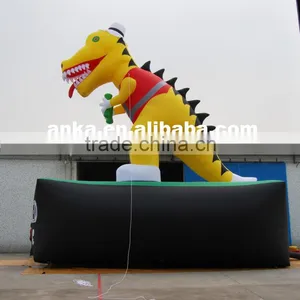 Giant 3D Cartoon Item Inflatable T-rex Dinosaur Realistic Model thumbnail-3
