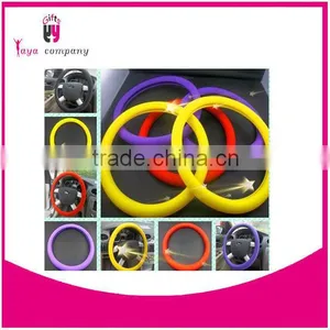 Auto Steering Cover, Durable Silicone Steering Wheel Cover thumbnail-1