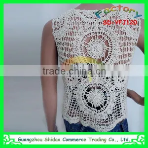 Fashionable Trendy High Quality Unique Lace Design Women Custom Clothing thumbnail-6