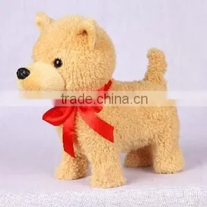 Yellow Walking and Nodding Dog thumbnail-1