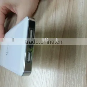 Hottest!!! Power Bank Function of Qi Wireless Charger for HTC, LG, Iphone, Samsung, Charging Without Cable thumbnail-1