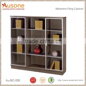 Glass Door Home File Cabinets, Display Case, Grid Cabinet thumbnail-1