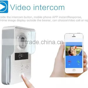 Factory Sale Wireless Wifi 3G 4G Doorbell Camera + Indoor Bell+ RFID Keyfobs Video Door Phone Intercom Waterproof for Smartphone thumbnail-2