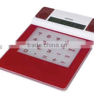 USB Calculator Mouse Pad With Usb Hub and Speaker thumbnail-1