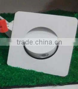 1w/3w Indoor Square Recessed Wall Light thumbnail-1