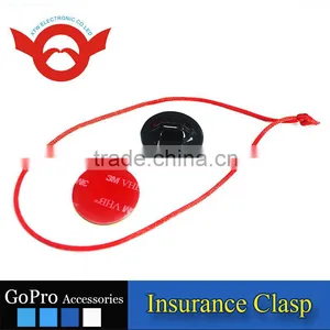 Insurance Clasp Safety Tethers With 3M Sticker for GoPro Hero 3+/3/2/1 Gp21 thumbnail-4