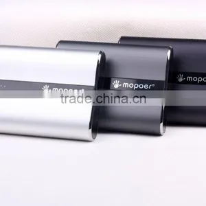 Hot-selling 10000mAh Portable Battery Power Banks Aluminium Casing Dual USB Output thumbnail-5
