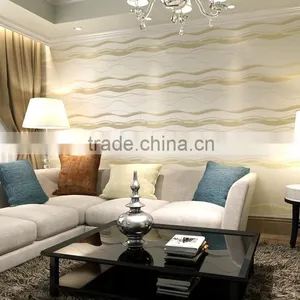 Beautiful Home Interior Decorative 3d Stripe Wallpaper thumbnail-2