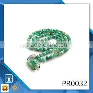 Catholic Rosary Prayer Glass Beads Natural Sandalwood Prayer Japa Mala Yellow Amber Bracelet thumbnail-1