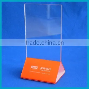Table/Desktop Holder, Acrylic Sign Holder, Acrylic POS Display thumbnail-1