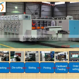 Sino Corrugated Cardboard Maker Q1-Flexo Printer Slotter Die-Cutter With Auto Stacker thumbnail-1