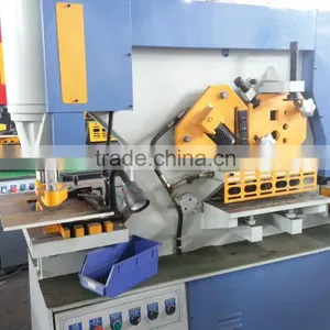 LVD-CNC Q35Y Series 16 20 25 30 Series Universal Multi Function Hydraulic Ironworker Q35Y-16 thumbnail-3