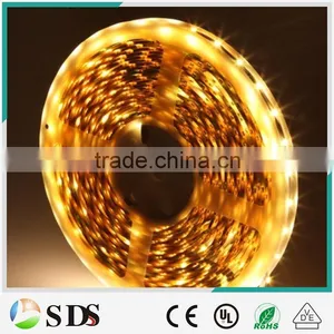 LED SMD3528 30LED/m Warm White DC12V IP33 Waterproof Flexible Led Strip Light thumbnail-1